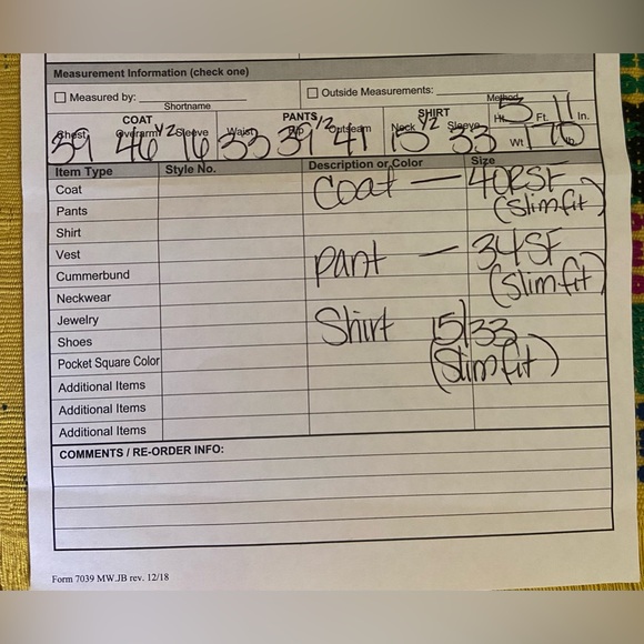 Men’s Caravelli slim fit, three piece suit. - Picture 4 of 4